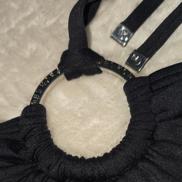 MICHAEL Michael Kors Black Tankini Halter Top - Picture 4 of 13